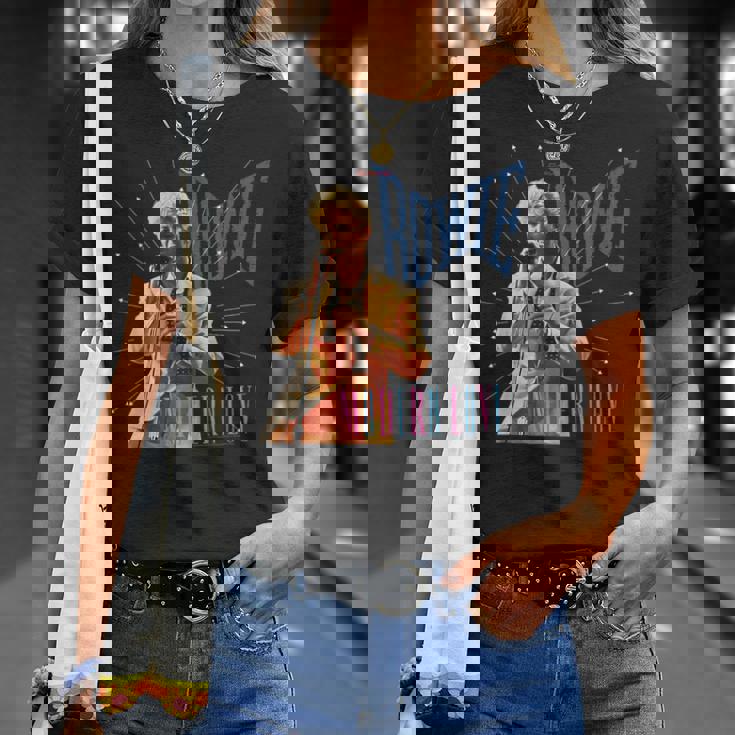 デヴィッド・ボウイ モダンラブ写真 デニス・オリーガン作 Tシャツ 彼女への贈り物