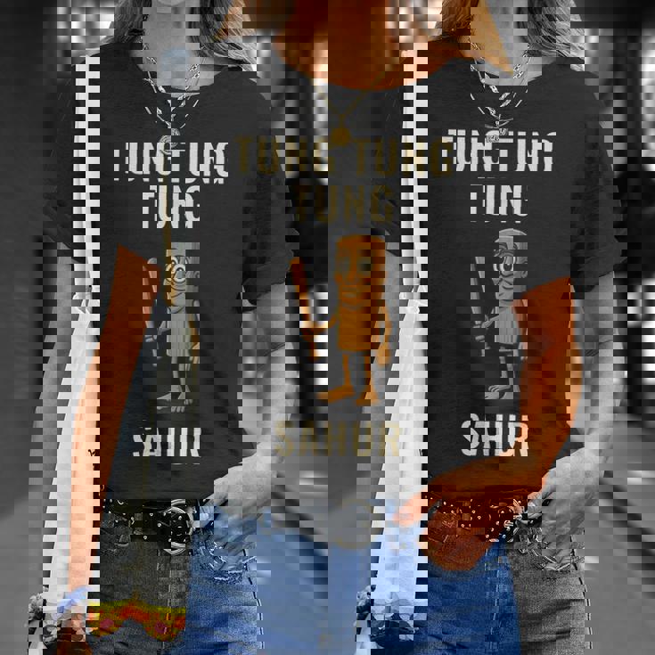 トゥン・トゥン・サフール面白いミーム Tシャツ 彼女への贈り物