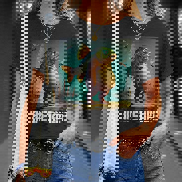 トリッピ・トロッピ-イタリアン・ブレインロット・ミーム Tシャツ 彼女への贈り物