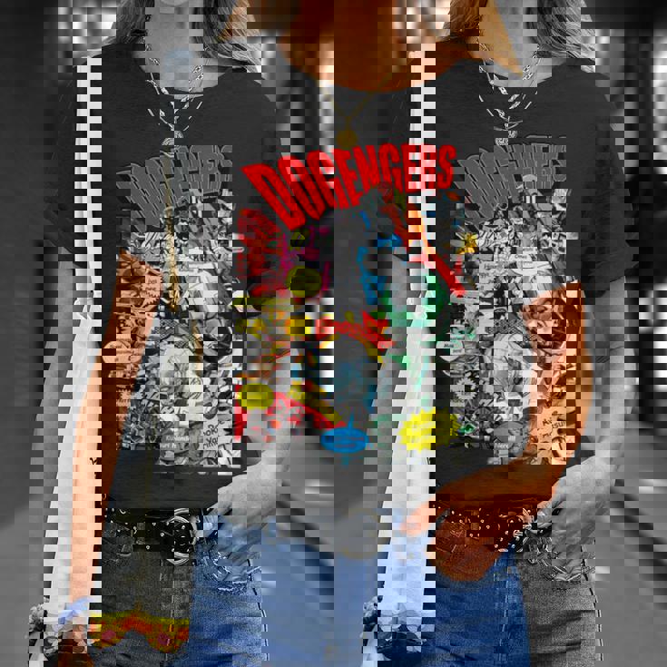 ドゲンジャーズ コミック風 Tシャツ 彼女への贈り物