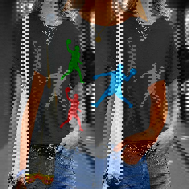 ドッジボール シルエット ドッジボール プレイヤーシルエット ドッジボール Tシャツ 彼女への贈り物