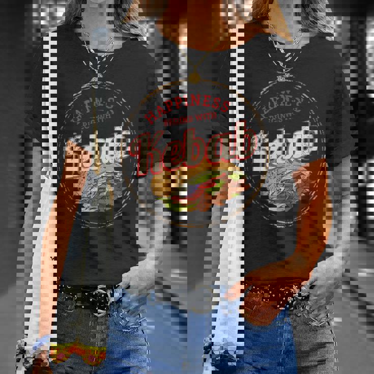 ドネルケバブ レトロ スナック ビンテージ ストリート フード グルメ お土産 Tシャツ 彼女への贈り物