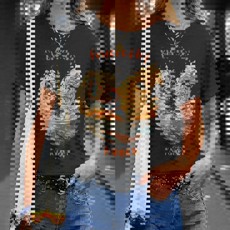 ドラゴンボウル戦士とラーメン波動力 Tシャツ 彼女への贈り物