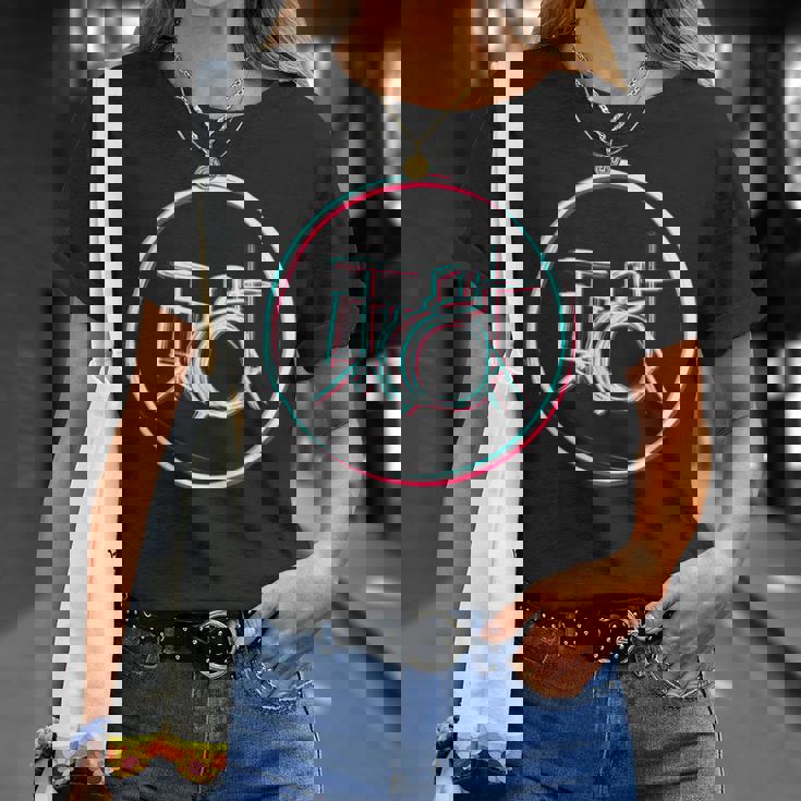 ドラミングドラマー ドラムセット Tシャツ 彼女への贈り物