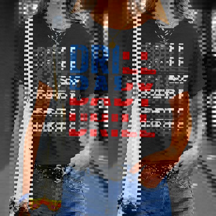 ドリル ベビー ドリル トランプ 2024 マーチ ドリル ベビードリル Tシャツ 彼女への贈り物