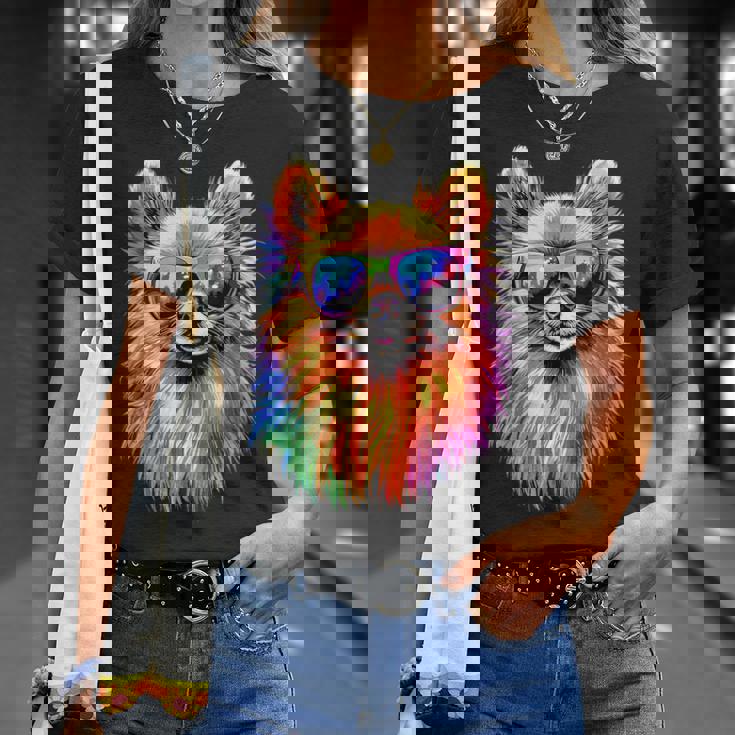 ドワーフ・スピッツ ポメラニアン ポム・スウィート・ジャーマン・スピッツ Tシャツ 彼女への贈り物