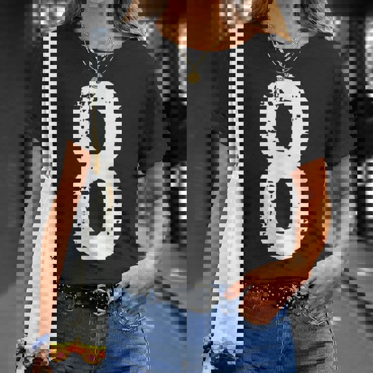 ナンバー8-ラッキーナンバーエイト Tシャツ 彼女への贈り物