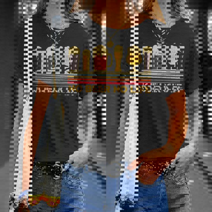 ノービール ノーライフ 面白いビール ノーライフ 飲酒 面白い 飲み会服 Tシャツ 彼女への贈り物