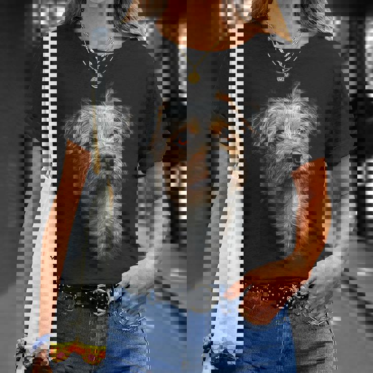 ノーフォークテリア 犬 モチーフ ペット イラスト ノーフォークテリア Tシャツ 彼女への贈り物