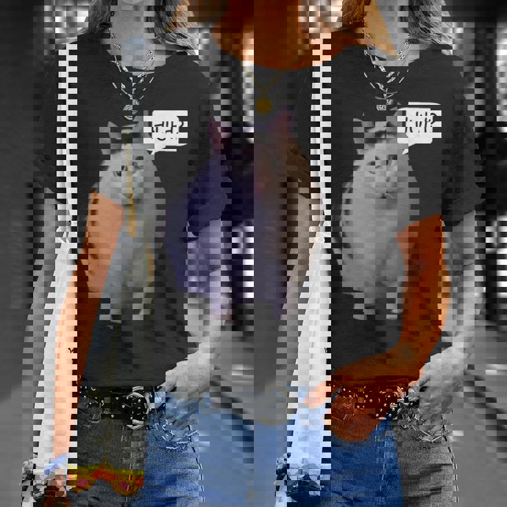 ハァ・キャット・ミーム Tシャツ 彼女への贈り物