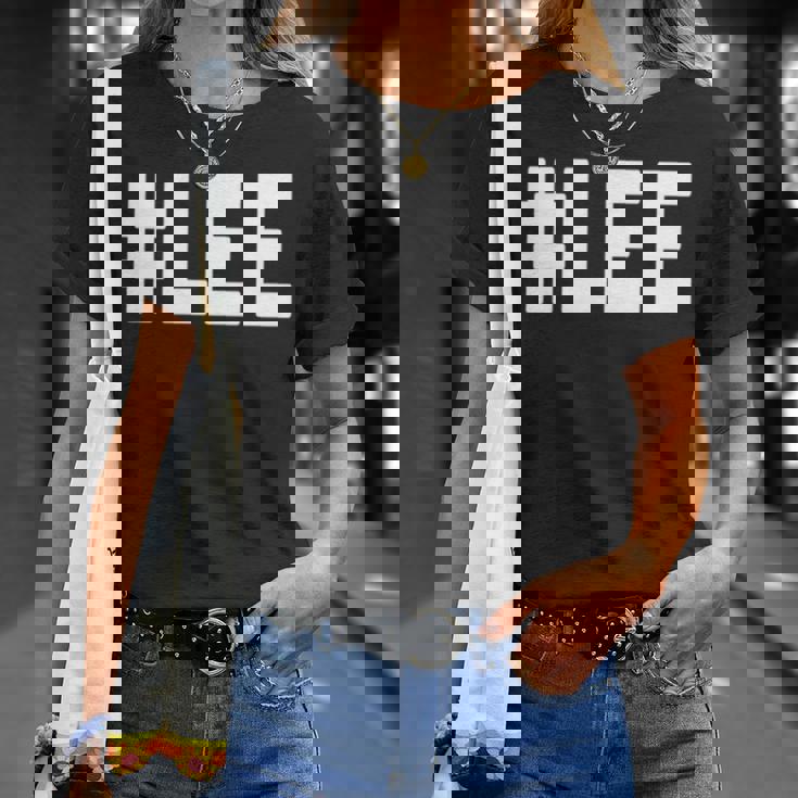 ハッシュタグ Lee ネームシャツ Lee 長袖tシャツ Tシャツ 彼女への贈り物