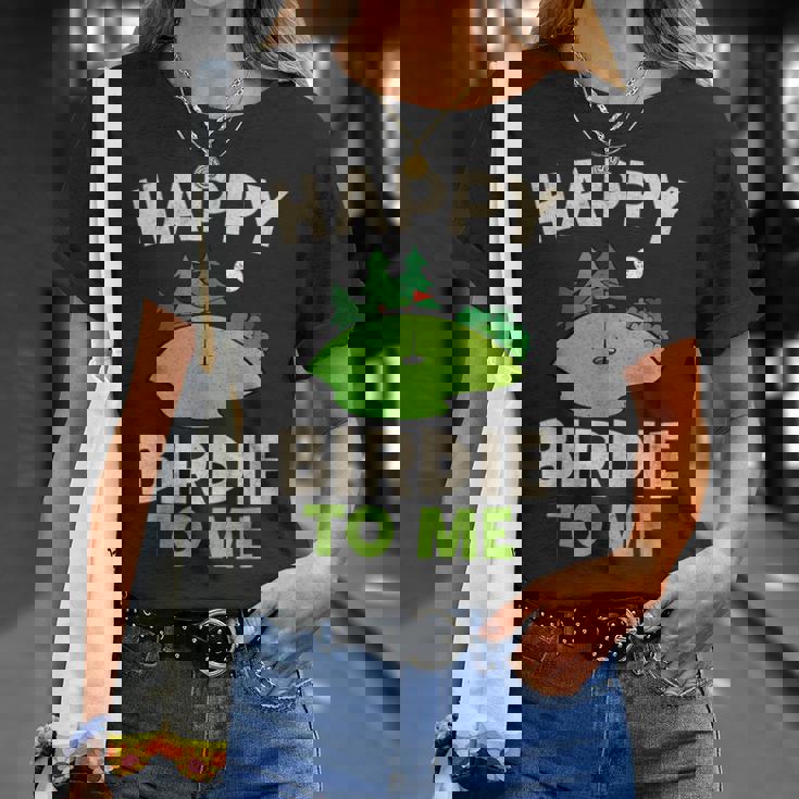 ハッピーバーディー ゴルフ 面白い ホール 文字入り メンズ おもしろ 面白い 服 オリジナル おもしろグッズ 文字 Tシャツ 彼女への贈り物