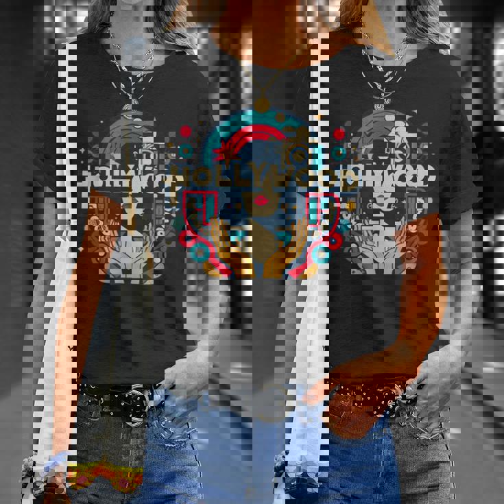 ハリウッド映画スター レトロ 黄金時代 映画 シネマ Tシャツ 彼女への贈り物