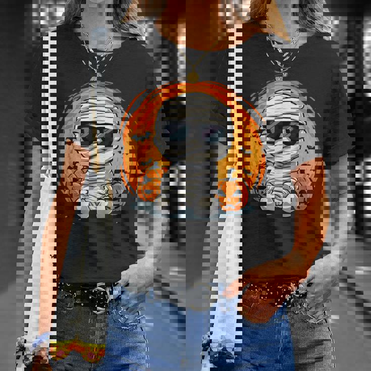 ハロウィン コスチューム ミイラ 怖い パンプキン ランタン コウモリ ゴースト Tシャツ 彼女への贈り物