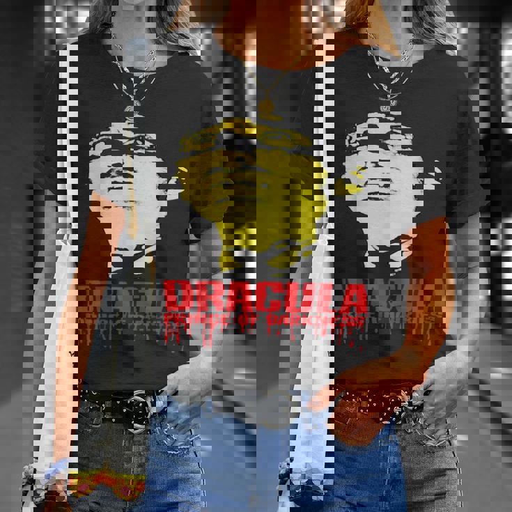 ハロウィン ホラー ドラキュラ ヴァンパイア ヴィンテージ コミックブック ムービー Tシャツ 彼女への贈り物