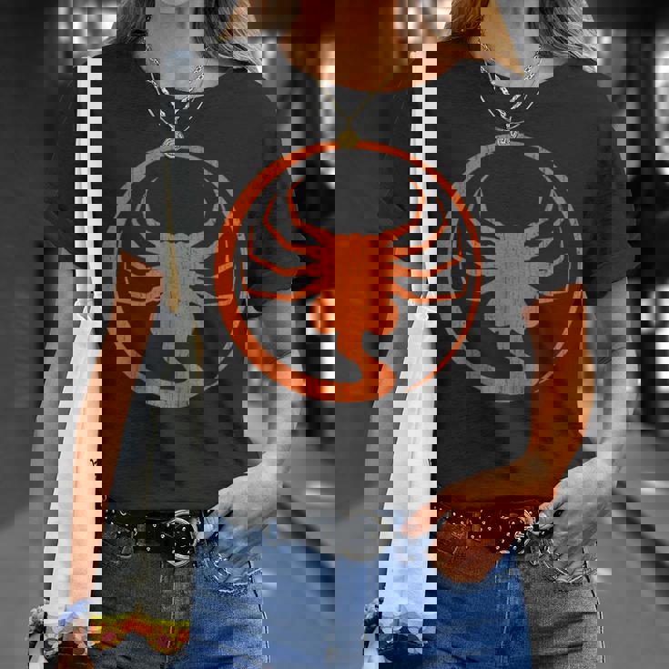 ハロウィン 怖いエイリアン フェイスハガー ホラー パンプキン レイジーコスチューム Tシャツ 彼女への贈り物