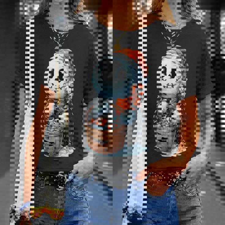 ハロウィン 雪だるま コスチューム ゴースト 動物 ブーー 不気味 Tシャツ 彼女への贈り物