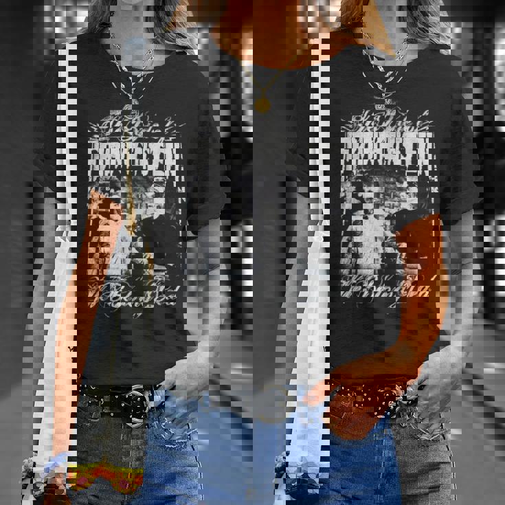 ハロウィンモンスターホラー映画 FrankenStein Tシャツ 彼女への贈り物