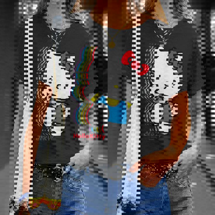 ハローキティ Usデザイン カラフル Tシャツ 彼女への贈り物