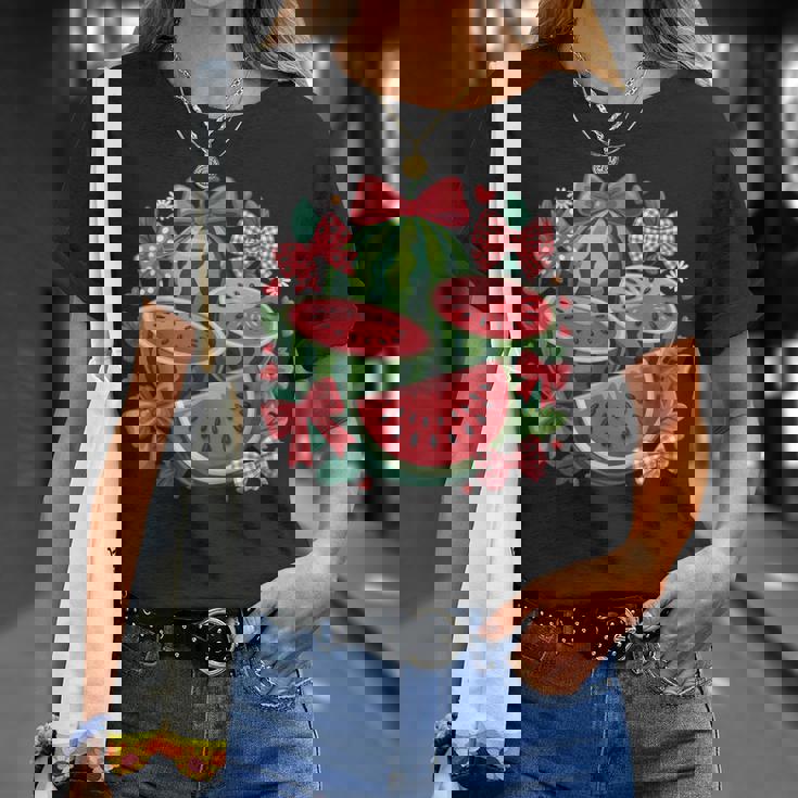 ハローサマー 2025 ガールズ スイカ おもしろバケーション キッズ Tシャツ 彼女への贈り物