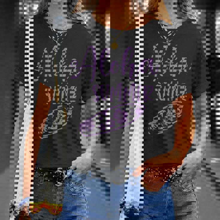 ハワイ アロハサーフィン ハワイアンパーティー Tシャツ 彼女への贈り物