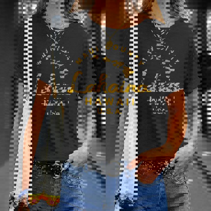 ハワイ ラハイナ マウイ ハワイ諸島 ヴィンテージ Tシャツ 彼女への贈り物