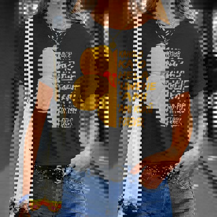 ハワイアン フラダンサー ワヒネ フラダンス ベーシック ステップ Tシャツ 彼女への贈り物