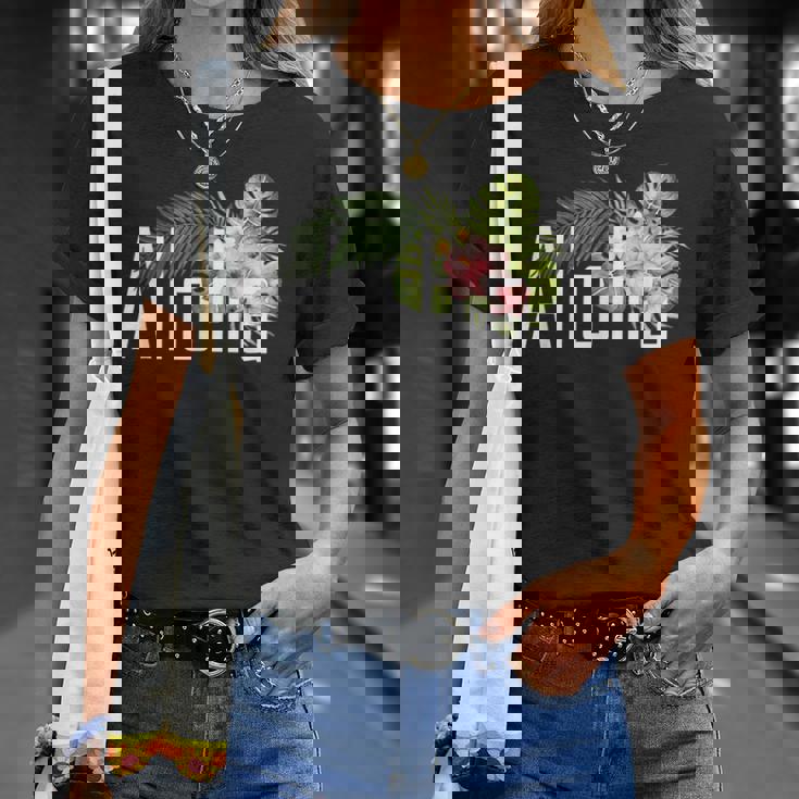 ハワイ島発アロハ フラワースピリットを感じる アロハ Tシャツ 彼女への贈り物