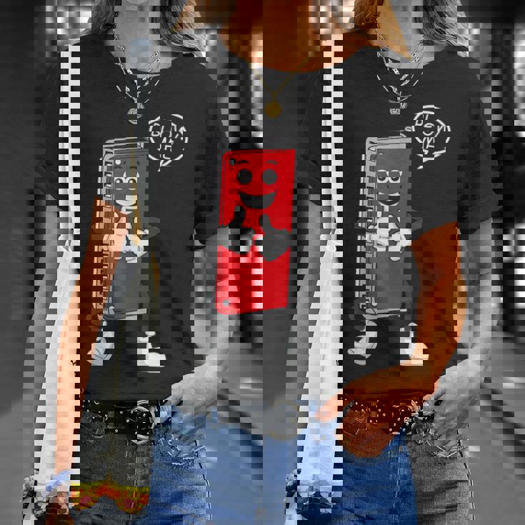 ハーモニカプレーヤー フレンチハープ ブルース ミュージシャン Tシャツ 彼女への贈り物