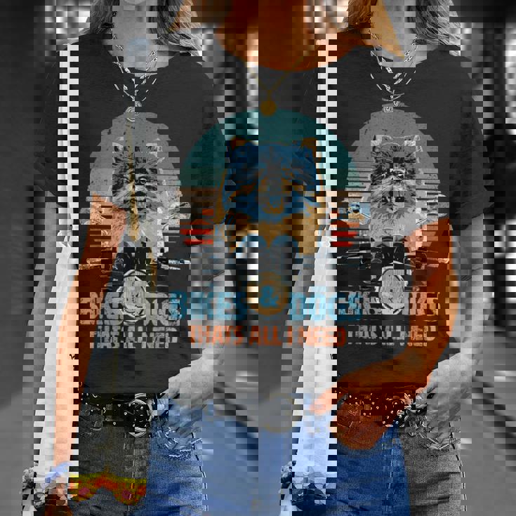 バイク&犬 かわいいポメラニアン ポメラニアン オートバイ Tシャツ 彼女への贈り物