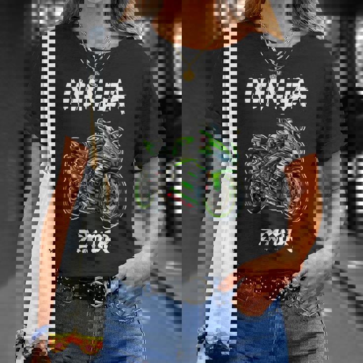 バイク Zx10r ニンジャ モーターサイクリスト Zx10r バイク Tシャツ 彼女への贈り物