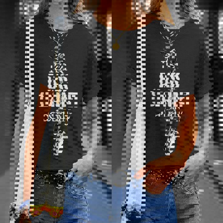 バスクラリネット奏者のためのクラリネットユーモア 面白いバスクラリネット Bass Clarinet Tシャツ 彼女への贈り物