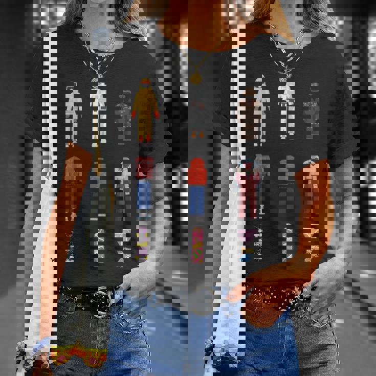 バック・トゥ・ザ・フューチャー 40周年記念の象徴的な衣装 Tシャツ 彼女への贈り物