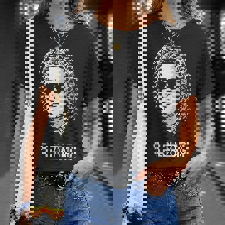 バッハ 面白い 作曲家 クラシック音楽 音楽好き ギフト オルガン ヴァイオリン ピアノ Tシャツ 彼女への贈り物