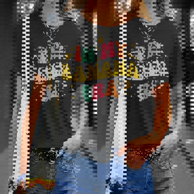 バナナ好きの面白いトロピカルフルーツ・イン・マイ・バナナ時代 Tシャツ 彼女への贈り物