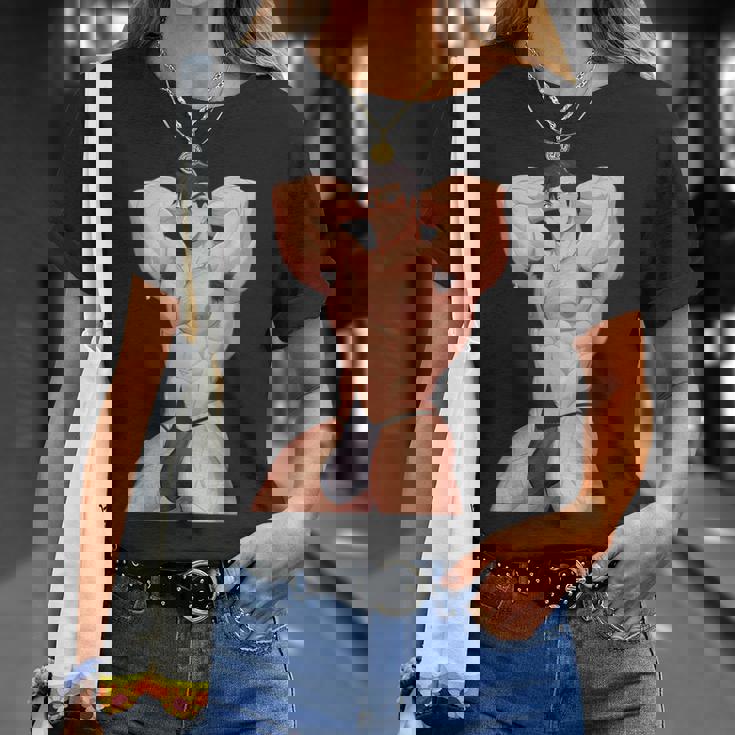 バラタイディーズ バラゾク セクシー ゲイ 男性 アート エロ 膨らみ やおい Tシャツ 彼女への贈り物