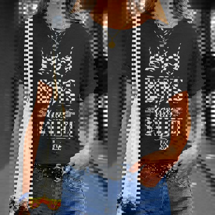 バレエダンサー ダンスガール バレリーナ 男の子 ダンス バレエ Too Tシャツ 彼女への贈り物