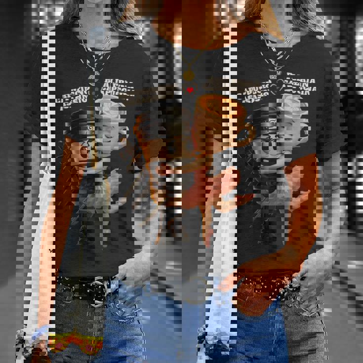 バレリーナ カプチーナ カプチーノ アサシーノ イタリアン ブレイン Tシャツ 彼女への贈り物