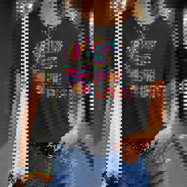 バレーボール バンプセット スパイク ラインマン ビーチ バレースポーツ アスリート Tシャツ 彼女への贈り物