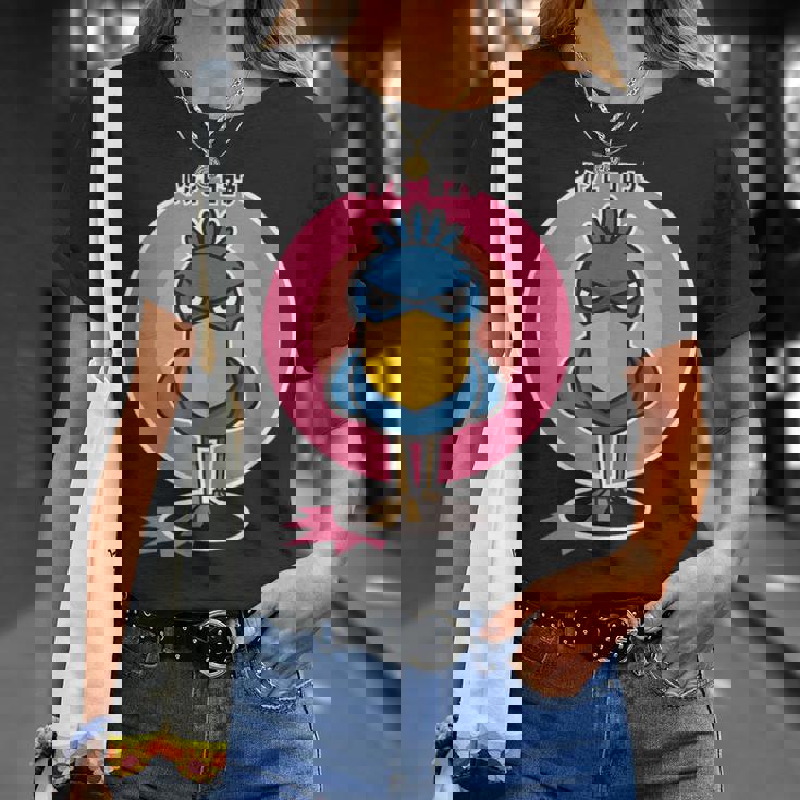 バードシリーズ「ハシビロコウ」 Tシャツ 彼女への贈り物