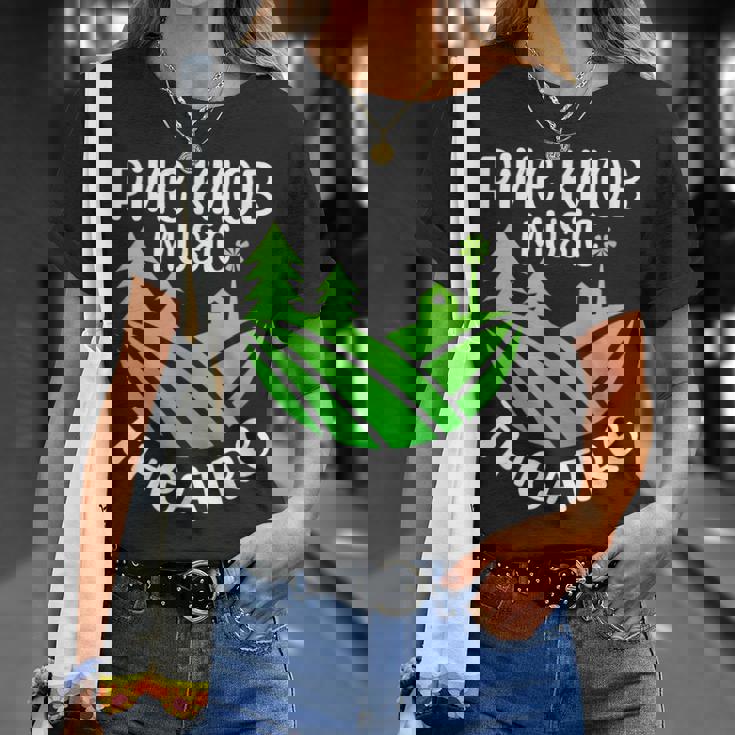 パインノブ 音楽 劇場 ミュージシャン ミュージカル Tシャツ 彼女への贈り物