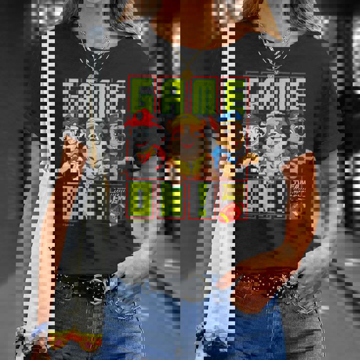 パウパトロール フットボールチーム パウゲームオン Tシャツ 彼女への贈り物