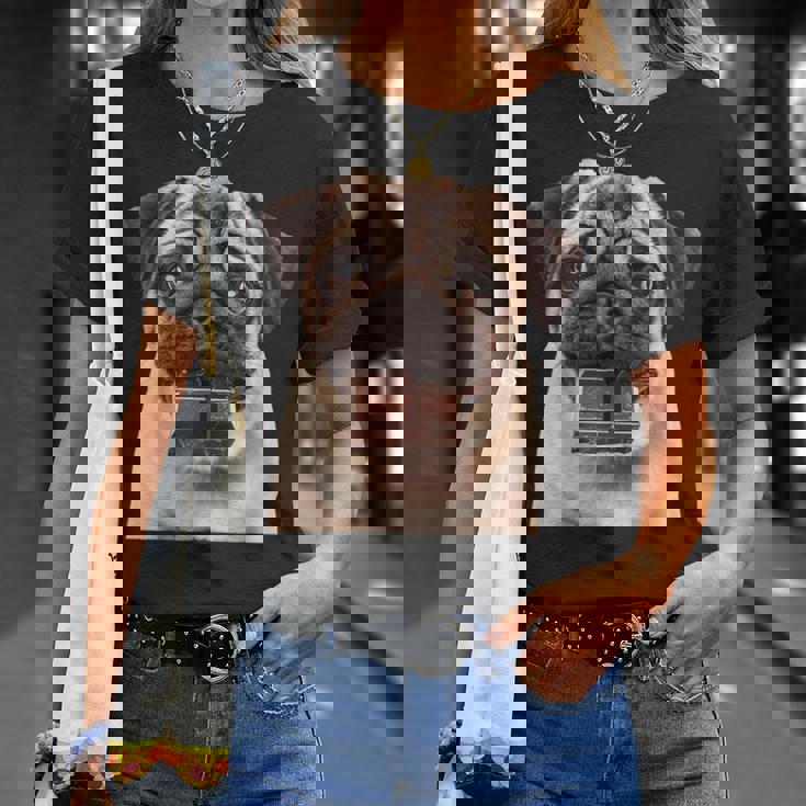 パグチョコレート Tシャツ 彼女への贈り物