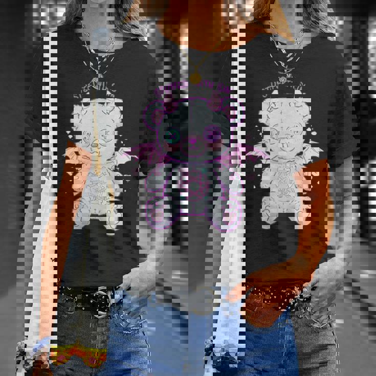 パステルゴス カワイイ 鬼熊 不気味 かわいい Tシャツ 彼女への贈り物