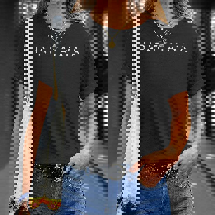 パタヤパタヤパタヤンホームタウンお土産 Tシャツ 彼女への贈り物