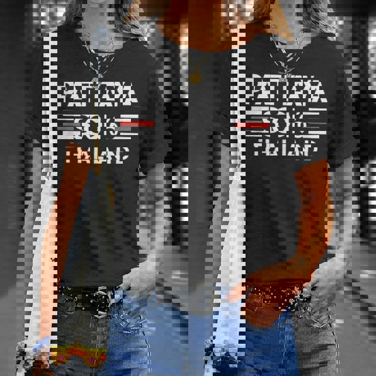 パタヤ・ソイ6 タイバー・パブ・パーティー・グラフィック Tシャツ 彼女への贈り物