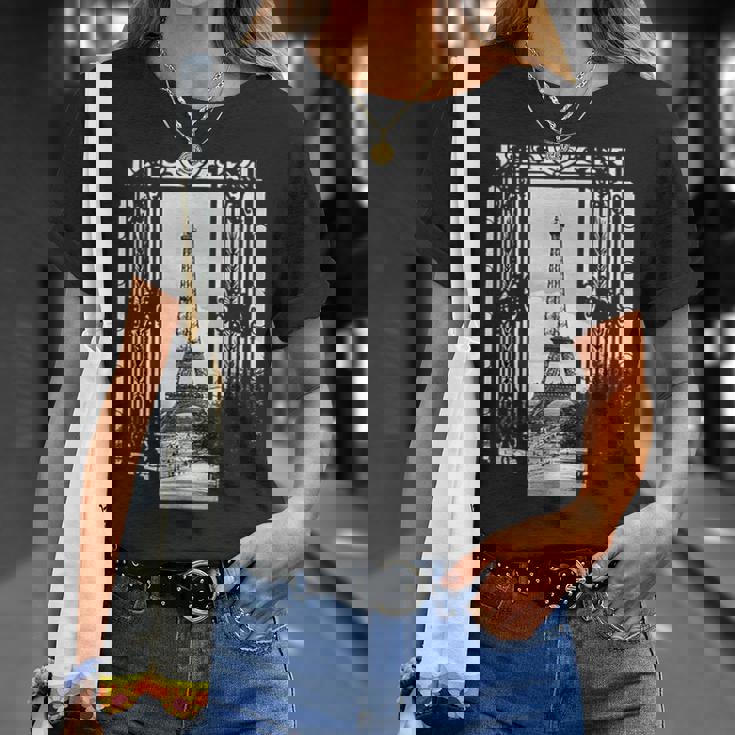 パリエッフェル塔 Tシャツ 彼女への贈り物