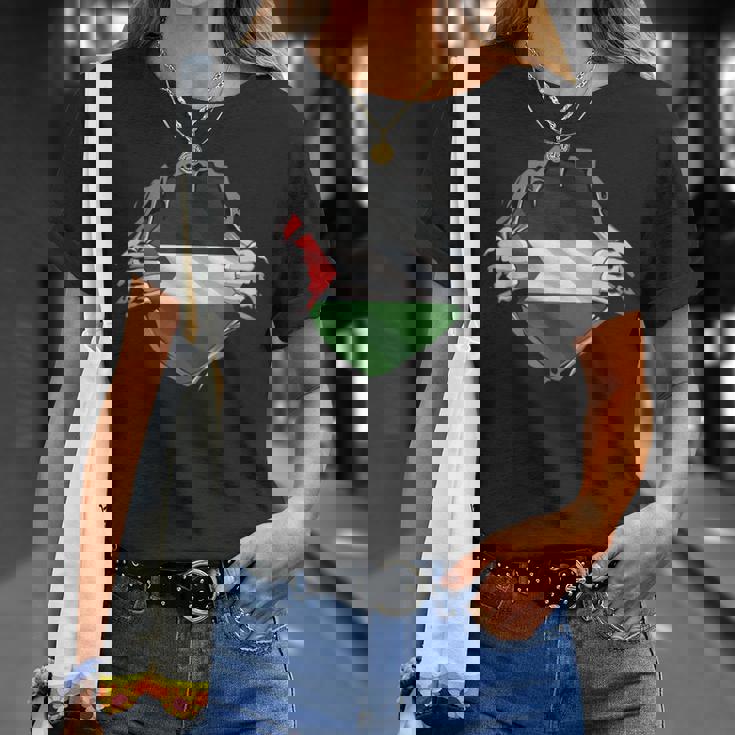 パレスチナシャツ パレスチナ国旗 アラビアのルーツ 遺産 Dna Tシャツ 彼女への贈り物