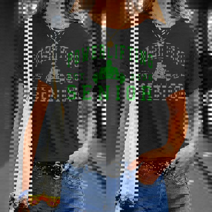 パワーリフティング シニアナイト パワーリフティング 2026 卒業 34 Tシャツ 彼女への贈り物