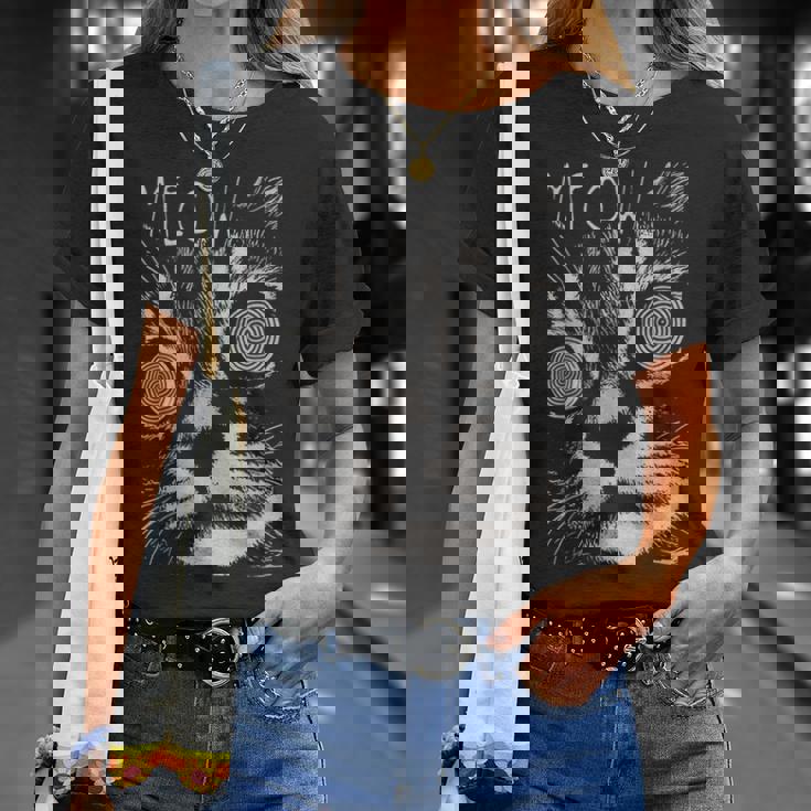 ヒップホップ Y2k Hip Hop Cat ヴィンテージ ヒップスター レトロ エッジの効いたストリートウェア 猫 Tシャツ 彼女への贈り物